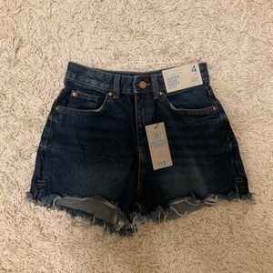 Primark Super High Waisted Short. Size 4
